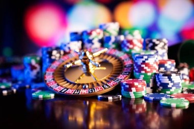 Evolution Gaming live dealer studio with multi-camera setup and professional cards table